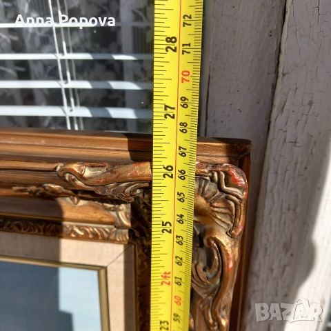 Маслена картина в барокова рамка, снимка 4 - Декорация за дома - 53867759