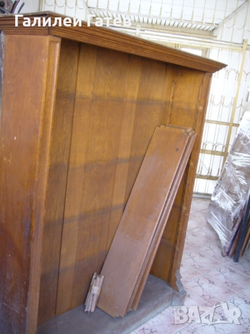 Старинна Библиотека от Дъб, снимка 6 - Антикварни и старинни предмети - 51437112