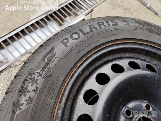 Зимни гуми 215/65/17 Barum Polaris 5 + железни джанти VAG груп., снимка 7 - Гуми и джанти - 52379619