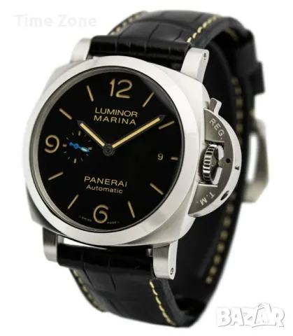 Panerai Luminor 1950 3 Days GMT 44mm Steel Black Dial Automatic Различни Варианти, снимка 4 - Мъжки - 48009872