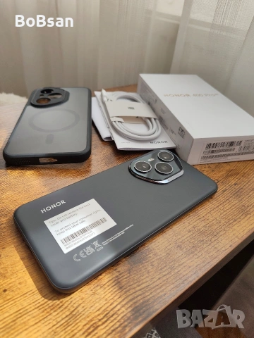 Honor 400 Pro 12/512 Midnight Black, снимка 2 - Други - 53845564