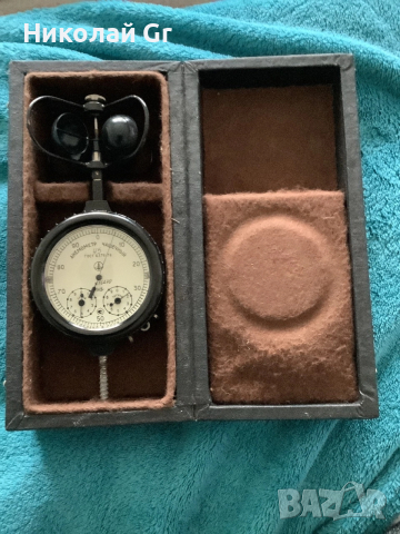 Ръчен анемометъра производство СССР 1974 години за измерване на скоростта на вятъра, снимка 2 - Антикварни и старинни предмети - 53734342