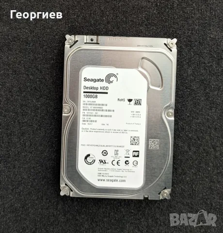 Твърд диск 1ТБ Seagate hdd 1TB Хард диск Sata 6 Gbps 100%