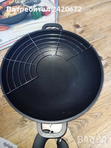 Уок тиган, снимка 2 - Съдове за готвене - 52244029