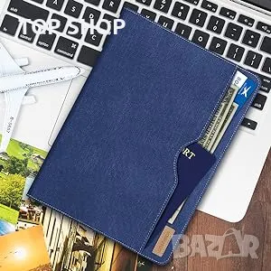 Деним Кейс DTH-PANDA iPad/10.2” 2021 9/8/7th Gen 2020/2019,държач за молив/джоб/авт. заспиване, снимка 9 - Таблети - 49308533