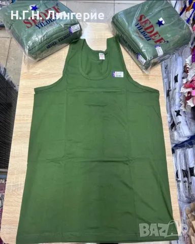 Мъжки потници материя 100% памук, снимка 4 - Бельо - 28240640