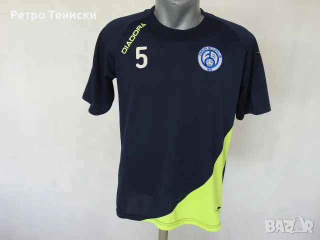 Тениска на Farum BK • тренировъчен модел • Diadora • синьо • размер M • Мъже