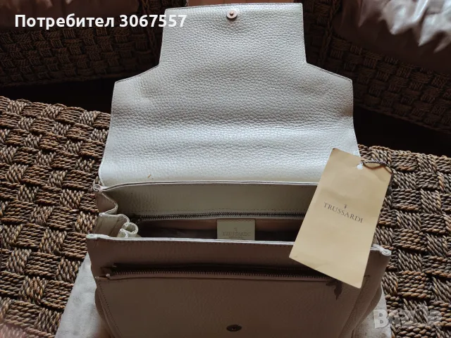 Продавам нова оригинална чанта "TRUSSARDI", снимка 4 - Чанти - 50402079