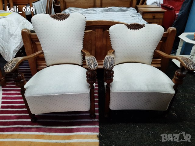 Ретро кресла внос от Холандия , снимка 1 - Дивани и мека мебел - 39927367