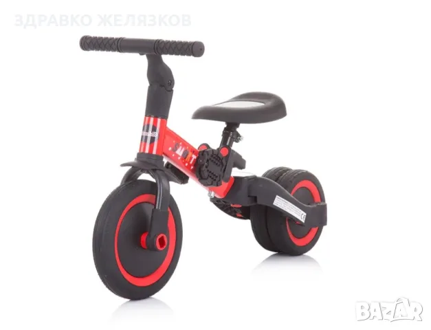 CHIPOLINO Триколка 2в1 СМАРТИ, снимка 4 - Детски велосипеди, триколки и коли - 56132404