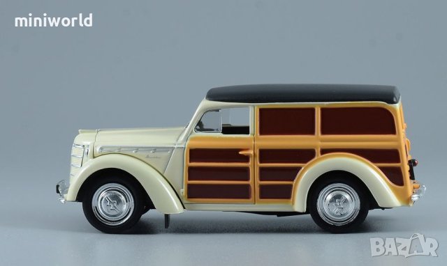 Москвич 400-422 1949 - мащаб 1:43 на DeAgostini моделът е нов в блистер, снимка 7 - Колекции - 42625938