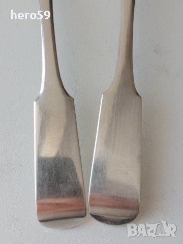 Сребърни лъжици за супа -Царска русия 1839г. сребро 84 цена 5 лв за грам, снимка 2 - Аксесоари за кухня - 41456574