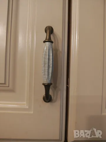 Ретро дръжки за мебели месинг  12 броя