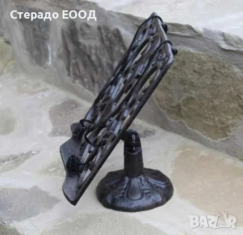 ЧУГУНЕНА ПОСТАВКА ЗА ГОТВАРСКА КНИГА, снимка 4 - Аксесоари за кухня - 47896738