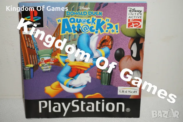 Игра за PS1 Disney's Donald Duck Quack Attack ТЕСТВАНА И РАБОТЕЩА, снимка 9 - Игри за PlayStation - 50099282