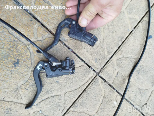 Чифт хидравлични спирачки за велосипед колело magura mt 4 , снимка 4 - Части за велосипеди - 47320419