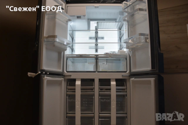 Голям хладилник Side by Side FrenchDoor Siemens KF96DPXEA iQ700, ледогенератор, Total Nofrost, снимка 9 - Хладилници - 53335287
