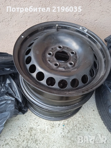 Железни джанти 4 броя за Мерцедес А класа 15 ки като нови са.