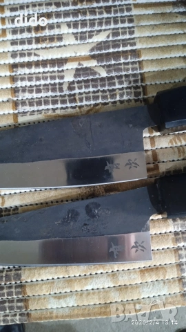 Японски кухненски ножове, снимка 3 - Прибори за хранене, готвене и сервиране - 53368530