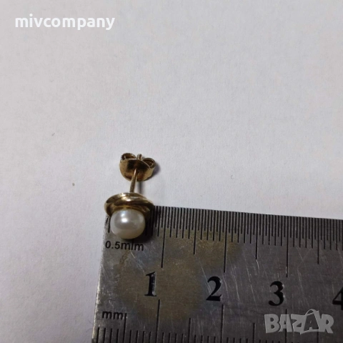 Златни обеци 2.36гр., снимка 2 - Обеци - 53607409