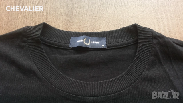 FRED PERRY T-Shirt Размер M мъжка тениска 41-67, снимка 4 - Тениски - 51782470