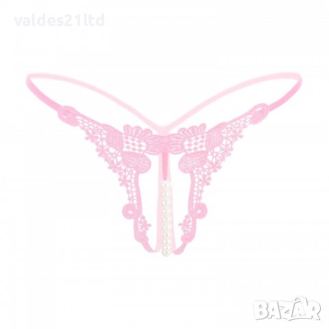 Еротично дамско бельо. Прашки с перли и отворено дъно, снимка 11 - Бельо - 33482886