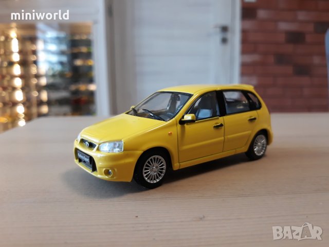 ВАЗ 1119 Лада Калина Спорт 2008 - мащаб 1:43 на DeAgostini моделът е нов в блистер, снимка 1