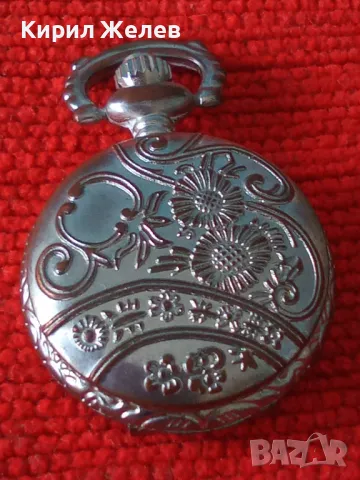 PARIS QUARTZ Сребрист ВИНТИДЖ МИНИ ДАМСКИ МОДЕЛ КВАРЦОВ ДЖОБЕН ЧАСОВНИК 43957, снимка 13 - Джобни - 45096843