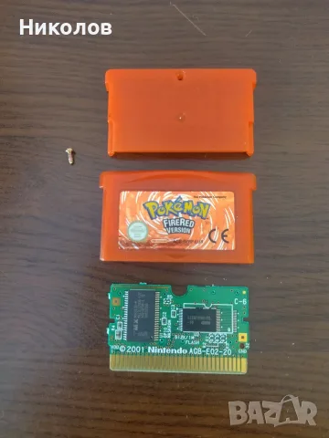 Продавам оригинална игра за Nintendo Gameboy Advance/Advance SP/DS Pokemon FireRed, снимка 2 - Игри за Nintendo - 56160344