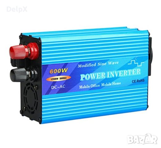 Инвертор TY-600 12VDC/220VAC 600W, снимка 1 - Други инструменти - 42516357