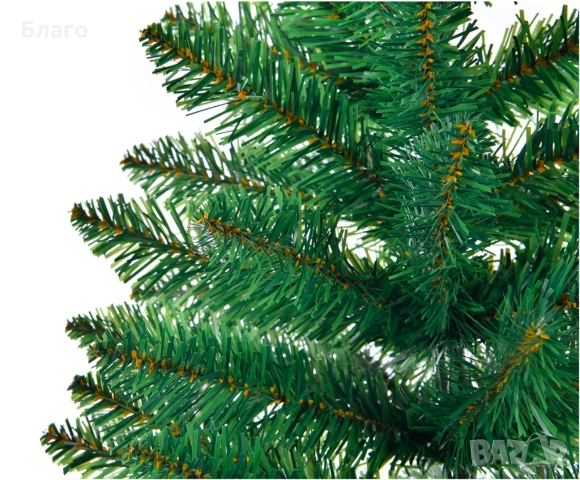 Коледна PVC елха с пластмасова поставка - 180 см и 210 см. + Подарък, снимка 4 - Декорация за дома - 51837814