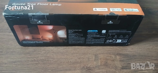 Govee Tree Floor Lamp - лампа за вкъщи. , нова, снимка 3 - Настолни лампи - 52436512