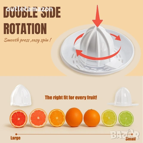 Електрическа сокоизстисквачка за цитруси и портокали Bestron , снимка 2 - Сокоизстисквачки и цитрус преси - 53278737