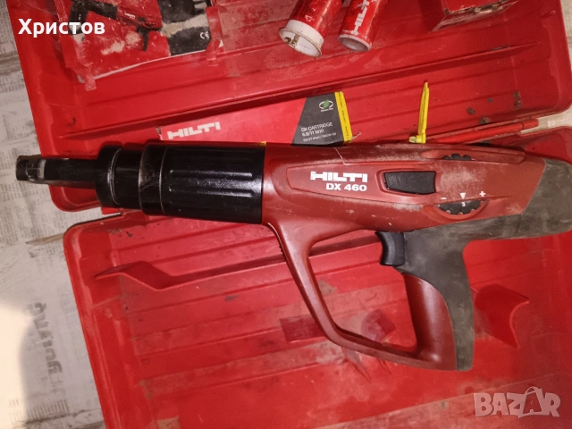 Hilti DX 460 Пистолет за пирони, снимка 7 - Хидравлични и пневматични чукове - 53566980