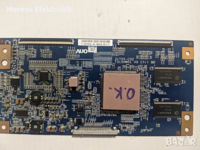 T.Con: 31T05-C02  T315HW01 V0; T315XW02 VE/ T260XW02 VK и T260XW02 V7/ T315XW02 VD, снимка 1