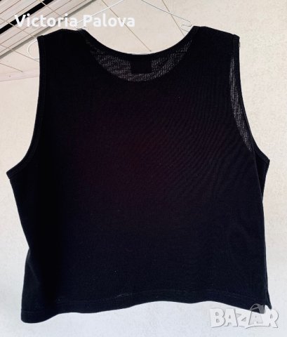 LACOSTE тениска кроп оригинал, снимка 2 - Корсети, бюстиета, топове - 41097972