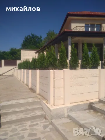 Подпорна стена с бетонни панели, снимка 3 - Огради и мрежи - 49207473