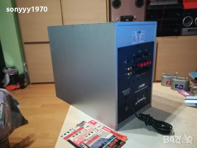 CANTON AS20-POWERED SUBWOOFER-MADE IN GERMANY-ВНОС SWISS 0609251955LCHERY, снимка 3 - Тонколони - 51628105