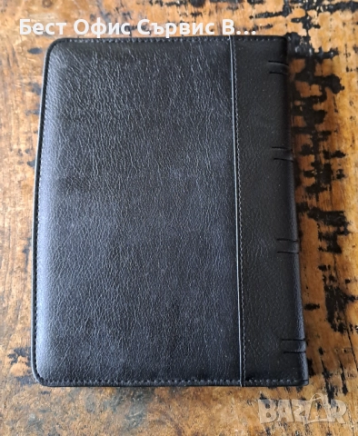 папка луксозна за документи кожена черна Марксман Marksman размер А5, снимка 7 - Ученически пособия, канцеларски материали - 52325929