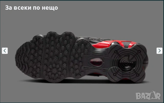 Nike Shox TL Мъжки Маратонки С Кутия👟Мъжки Спортни Обувки Черно и Червено Код S411, снимка 10 - Маратонки - 53265661