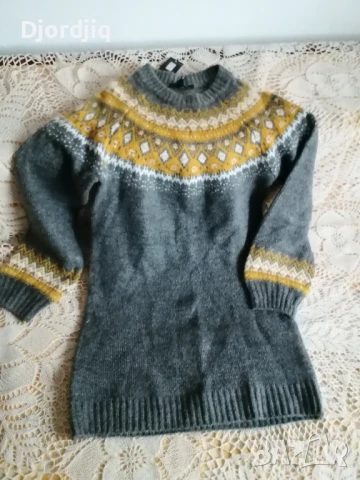 Нов блузон или зимна рокля. , снимка 2 - Блузи с дълъг ръкав и пуловери - 51412266