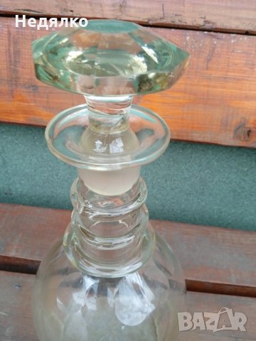 Старо кристално шише за розово масло,Автентично, снимка 10 - Антикварни и старинни предмети - 35882755