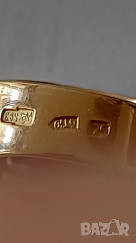 Руски златен пръстен с александрит, снимка 8 - Пръстени - 52621679