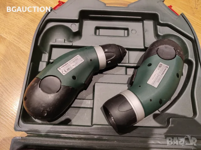 акумулаторна отвертка и фенерче metabo powergrip 4.8v, снимка 3 - Винтоверти - 56239404
