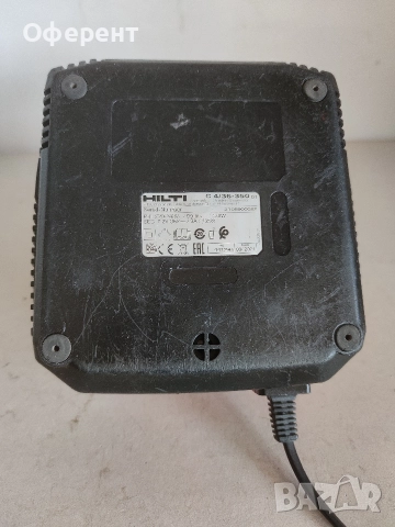HILTI C/436-350 зарядно с вентилатор 9A, снимка 9 - Винтоверти - 52771641