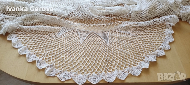 Луксозна покривка за холова маса, снимка 2 - Покривки за маси - 51525629