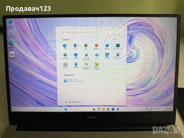Huawei Matebook D14, снимка 8 - Лаптопи за работа - 53620286