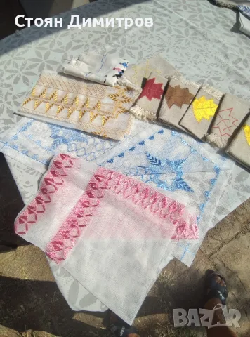 Прекрасни стари здрави, ръчна работа,нови, красиви, колекционерски , български 