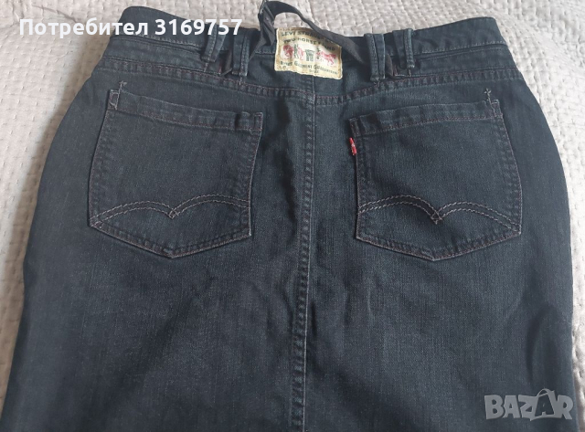 Levis уникална и рядък модел пола, снимка 4 - Поли - 36262063