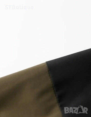 🧥 Мъжко софтшел яке с цял цип и висока яка – STBoutique, снимка 8 - Якета - 52179402